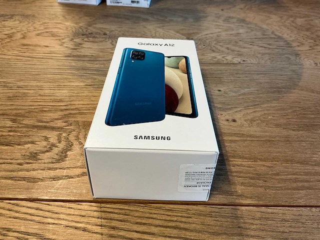 Samsung galaxy a12 64gb blauw - afbeelding 8 van  9
