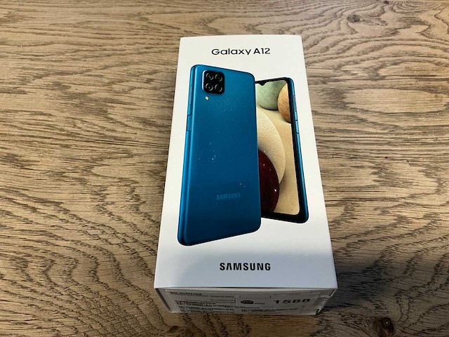 Samsung galaxy a12 64gb blauw - afbeelding 8 van  9