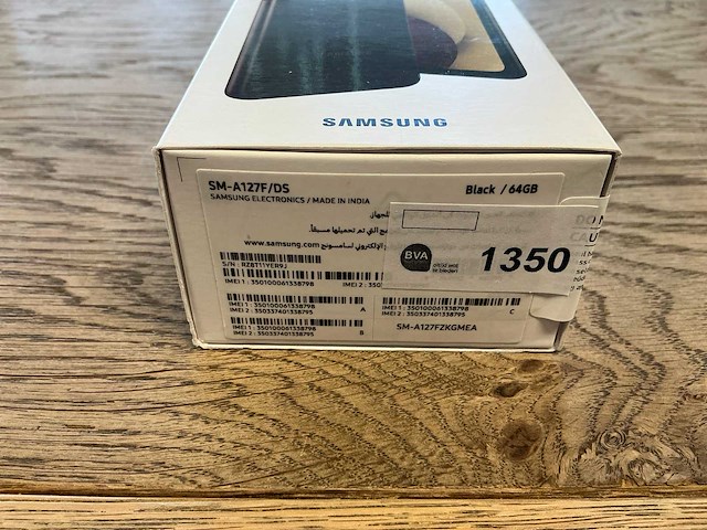 Samsung galaxy a12 64gb zwart - afbeelding 8 van  8