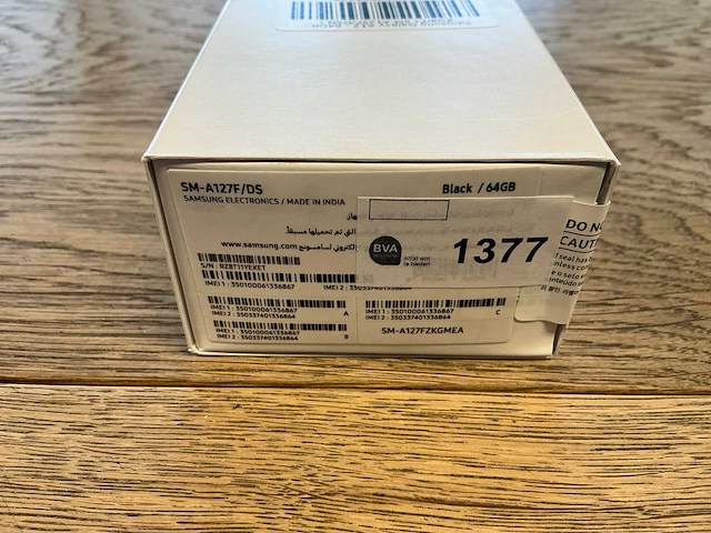 Samsung galaxy a12 64gb zwart - afbeelding 8 van  8