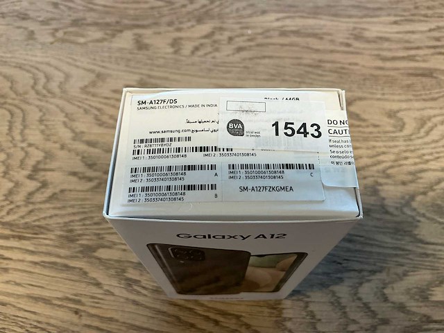 Samsung galaxy a12 64gb zwart - afbeelding 8 van  8