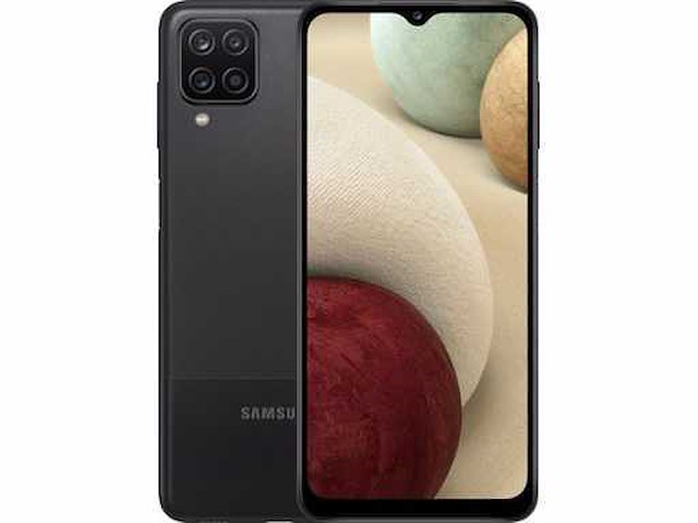 Samsung galaxy a12 64gb zwart - afbeelding 1 van  8