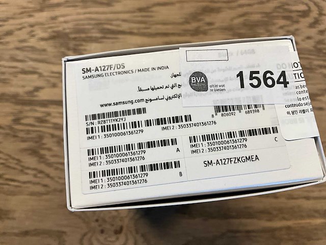 Samsung galaxy a12 64gb zwart - afbeelding 8 van  8