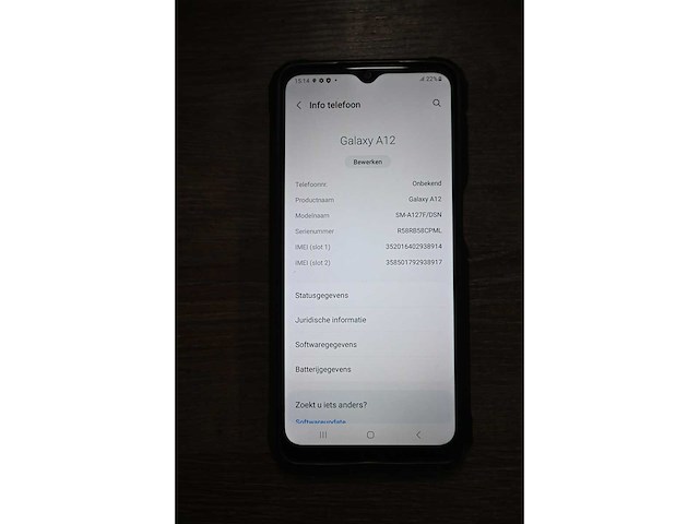 Samsung galaxy a12 mobiele telefoon - afbeelding 3 van  3