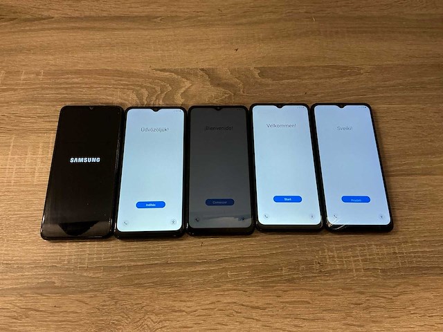 Samsung galaxy a12 nacho mobiele telefoon (5x) - afbeelding 1 van  6