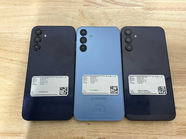 Samsung galaxy a15 mobiele telefoon (3x) - afbeelding 6 van  11