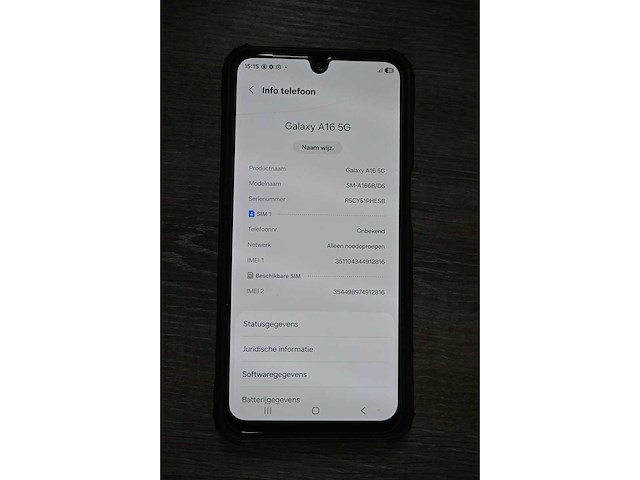 Samsung galaxy a16 5g mobiele telefoon - afbeelding 3 van  3