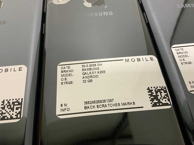 Samsung galaxy a20e mobiele telefoon (14x) - afbeelding 6 van  16