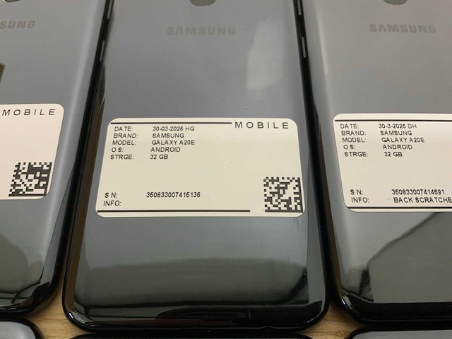 Samsung galaxy a20e mobiele telefoon (14x) - afbeelding 11 van  16