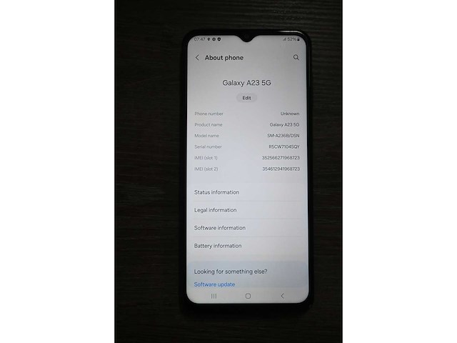 Samsung galaxy a23 5g mobiele telefoon - afbeelding 3 van  3