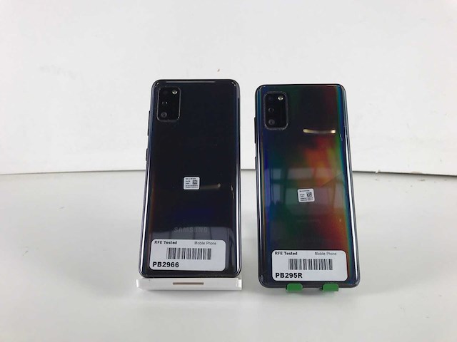 Samsung galaxy a41 - 64 gb - black (2x) - afbeelding 5 van  5