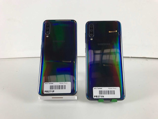 Samsung galaxy a50 - 128 gb - purple (2x) - afbeelding 2 van  2
