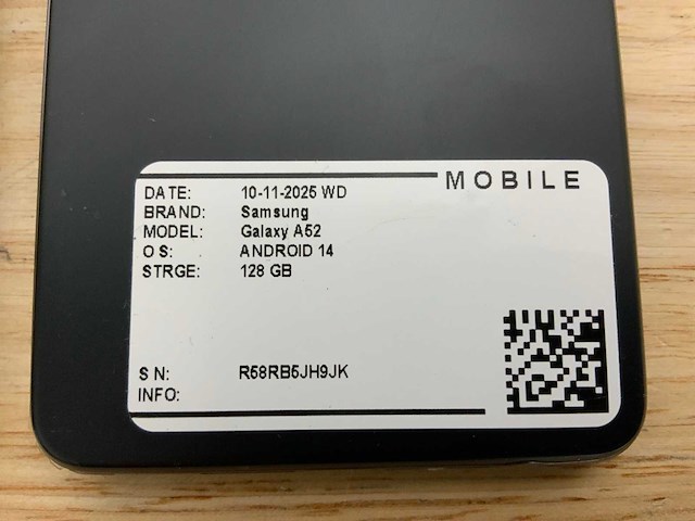 Samsung galaxy a52 mobiele telefoon (2x) - afbeelding 7 van  7