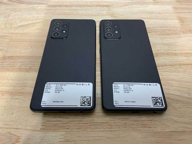 Samsung galaxy a52 mobiele telefoon (2x) - afbeelding 5 van  7