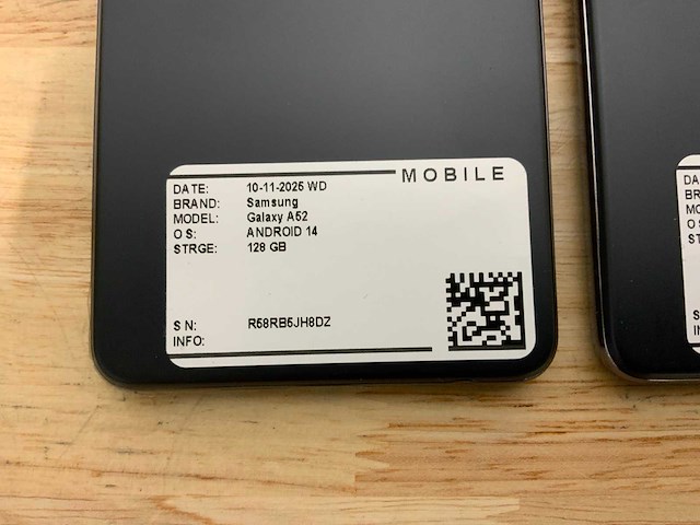 Samsung galaxy a52 mobiele telefoon (2x) - afbeelding 6 van  7