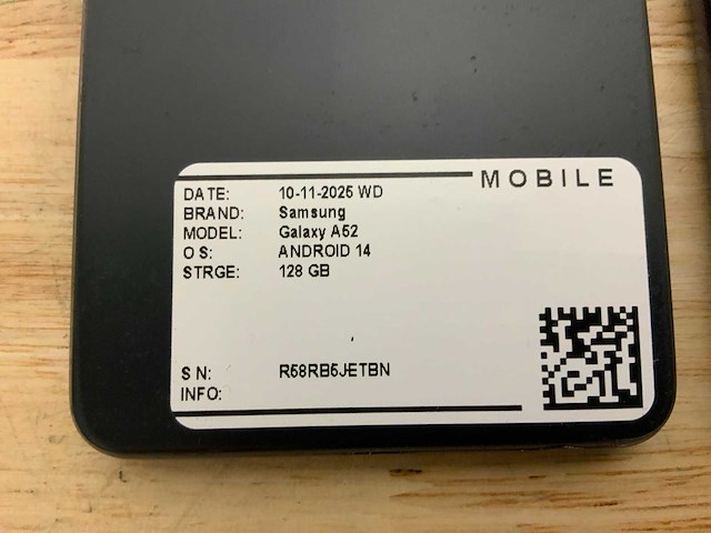 Samsung galaxy a52 mobiele telefoon (2x) - afbeelding 6 van  7