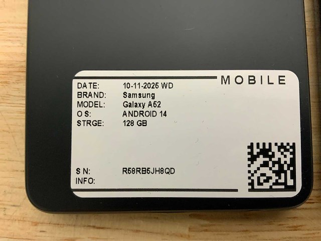 Samsung galaxy a52 mobiele telefoon (2x) - afbeelding 6 van  7