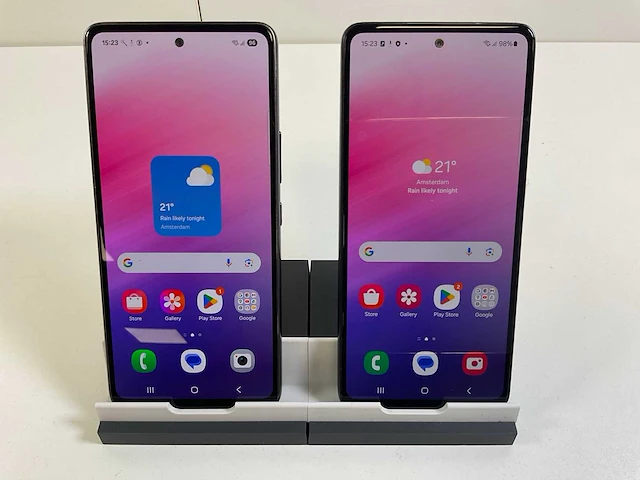Samsung galaxy a53 5g - 128 gb - black (2x) - afbeelding 1 van  5