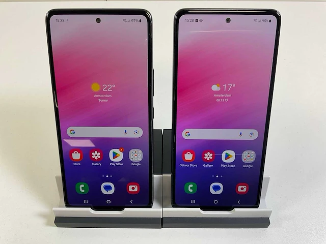 Samsung galaxy a53 5g - 128 gb - black (2x) - afbeelding 1 van  5