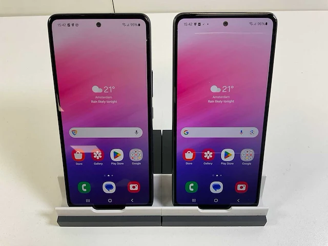 Samsung galaxy a53 5g - 128 gb - black (2x) - afbeelding 1 van  5