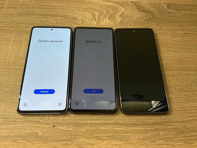 Samsung galaxy a53 (5g, 128gb) mobiele telefoon (3x) - afbeelding 1 van  5