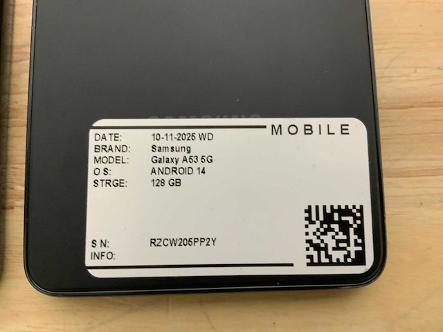 Samsung galaxy a53 5g mobiele telefoon (2x) - afbeelding 7 van  7