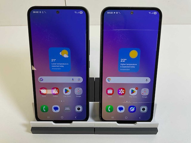 Samsung galaxy a54 5g - 128 gb - black (2x) - afbeelding 1 van  5