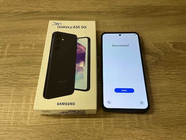 Samsung galaxy a55 (5g, 128gb) mobiele telefoon - afbeelding 1 van  6