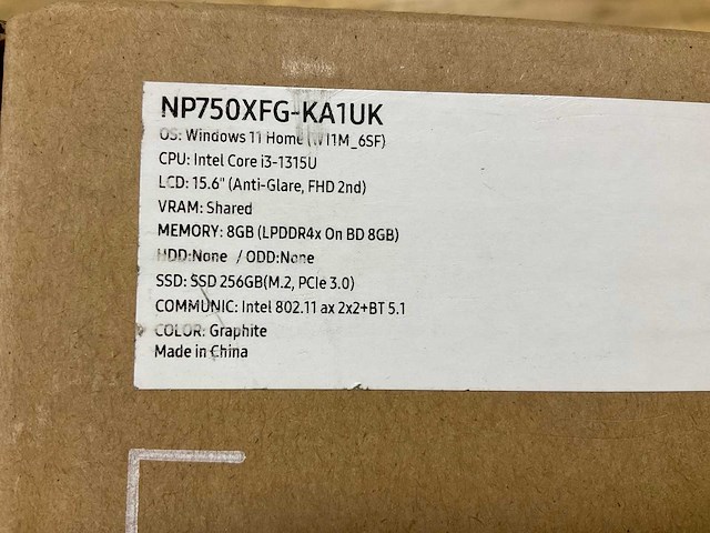 Samsung galaxy book 3 laptop - afbeelding 5 van  5