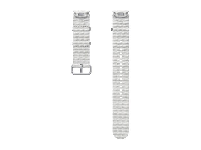 Samsung galaxy officile athleisure band (m/l) voor galaxy watch 7 zilver - afbeelding 2 van  2