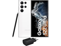 Samsung galaxy s22 ultra 5g smartphone phantom white - afbeelding 1 van  3