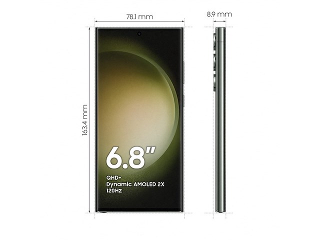 Samsung galaxy s23 ultra smartphone 12 gb 512 gb groen - afbeelding 2 van  4