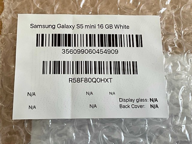 Samsung galaxy s5 mini 16 gb mobiele telefoon - afbeelding 5 van  5