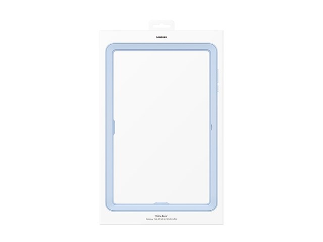 Samsung galaxy tab s11 ultra tablethoes frame cover blauw - afbeelding 2 van  4