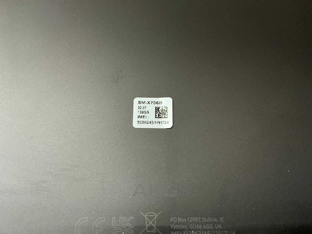 Samsung galaxy tab s8 (5g, 128gb) tablet (2x) - afbeelding 4 van  5