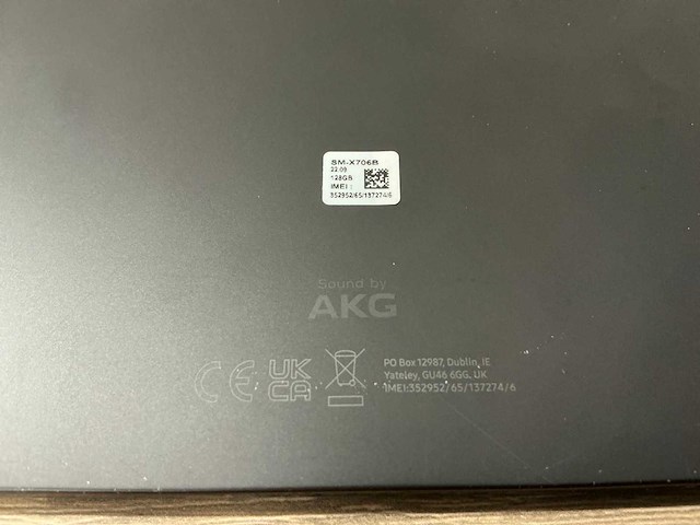 Samsung galaxy tab s8 (5g, 128gb) tablet - afbeelding 4 van  4