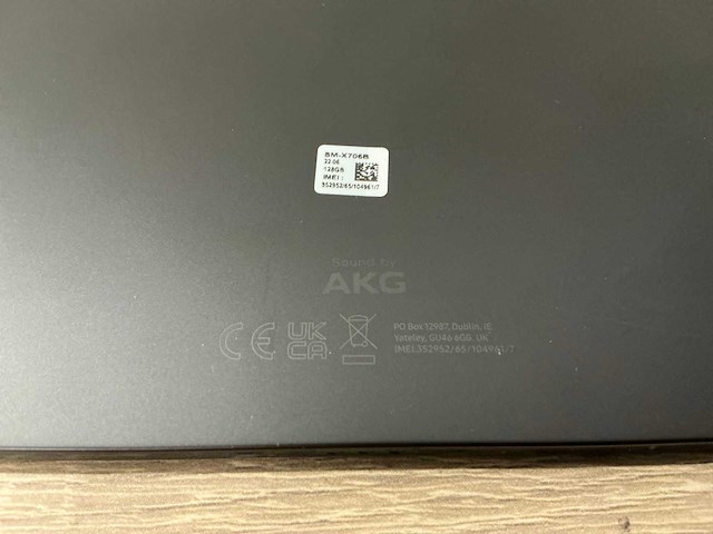 Samsung galaxy tab s8 (5g, 128gb) tablet - afbeelding 2 van  3