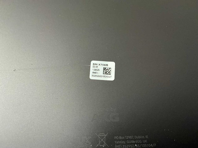 Samsung galaxy tab s8 (5g, 128gb) tablet - afbeelding 4 van  5