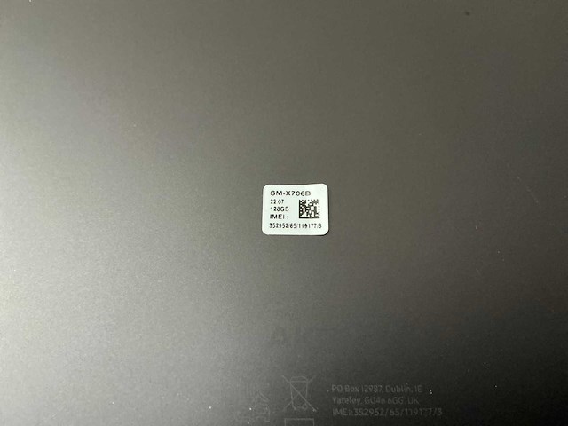 Samsung galaxy tab s8 (5g, 128gb) tablet - afbeelding 3 van  5