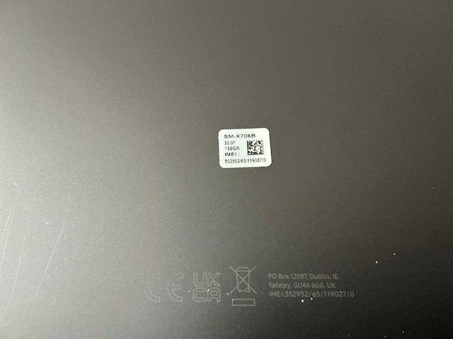 Samsung galaxy tab s8 (5g, 128gb) tablet - afbeelding 4 van  4