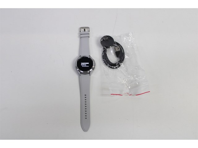 Samsung galaxy watch 4 classic 46 mm lte/4g zilver - afbeelding 5 van  5