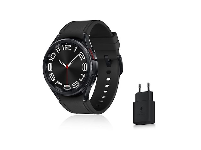 Samsung galaxy watch 6 classic 47mm zwart - afbeelding 1 van  4