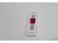 Samsung galaxy watch 7 smartwatchbandje athleisure band maat (m/l) zilver - afbeelding 3 van  3