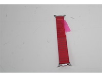 Samsung galaxy watch 8 smartwatchbandje fabric (s/m) rood - afbeelding 3 van  4