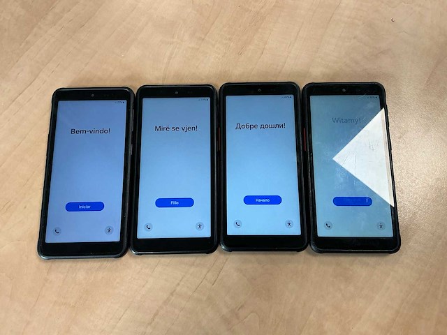 Samsung galaxy xcover 5 mobiele telefoon (4x) - afbeelding 1 van  4