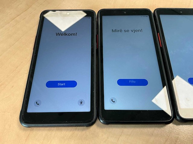 Samsung galaxy xcover 5 mobiele telefoon (4x) - afbeelding 2 van  4