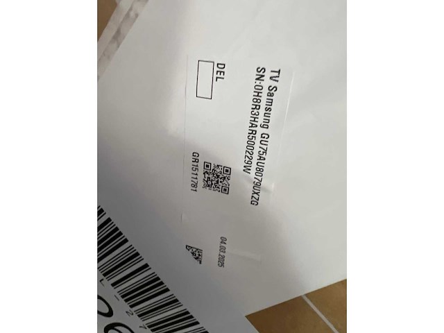 Samsung gu75au8079uxzg televisie - afbeelding 2 van  2