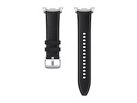 Samsung hybrid eco-leather band kunstlederen zwart - afbeelding 2 van  2