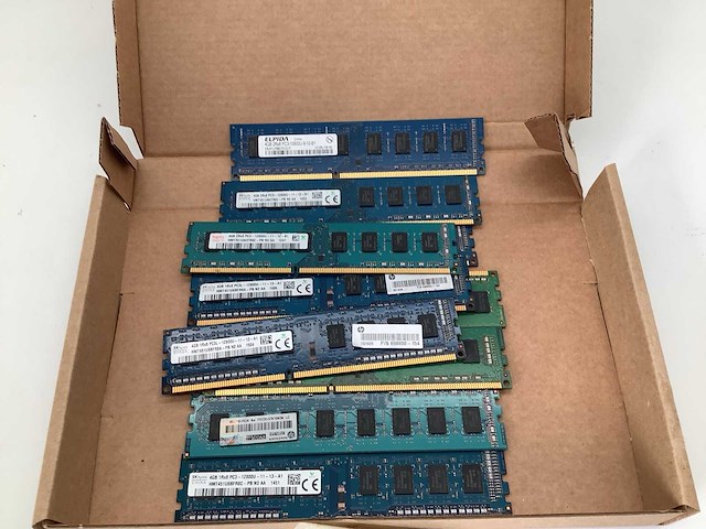 Samsung hynix 4gb ddr3 desktop geheugen (10x) - afbeelding 3 van  5