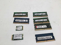Samsung kingston 4gb ddr4 (4x) - 8gb ddr4 (2x) sodimm - 128gb nvme m.2 ssd - 16gb ssd computeronderdeel (8x) - afbeelding 5 van  5